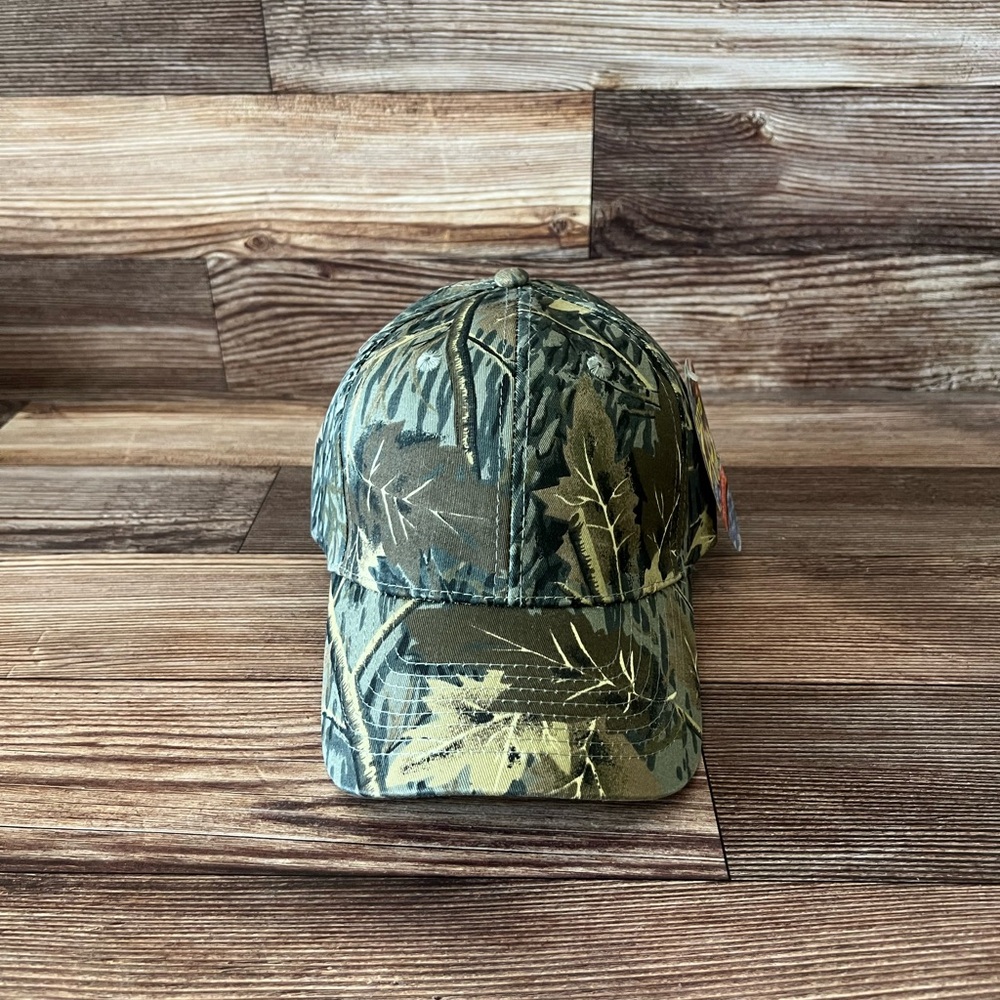 Camouflage Leaf Pattern Hat